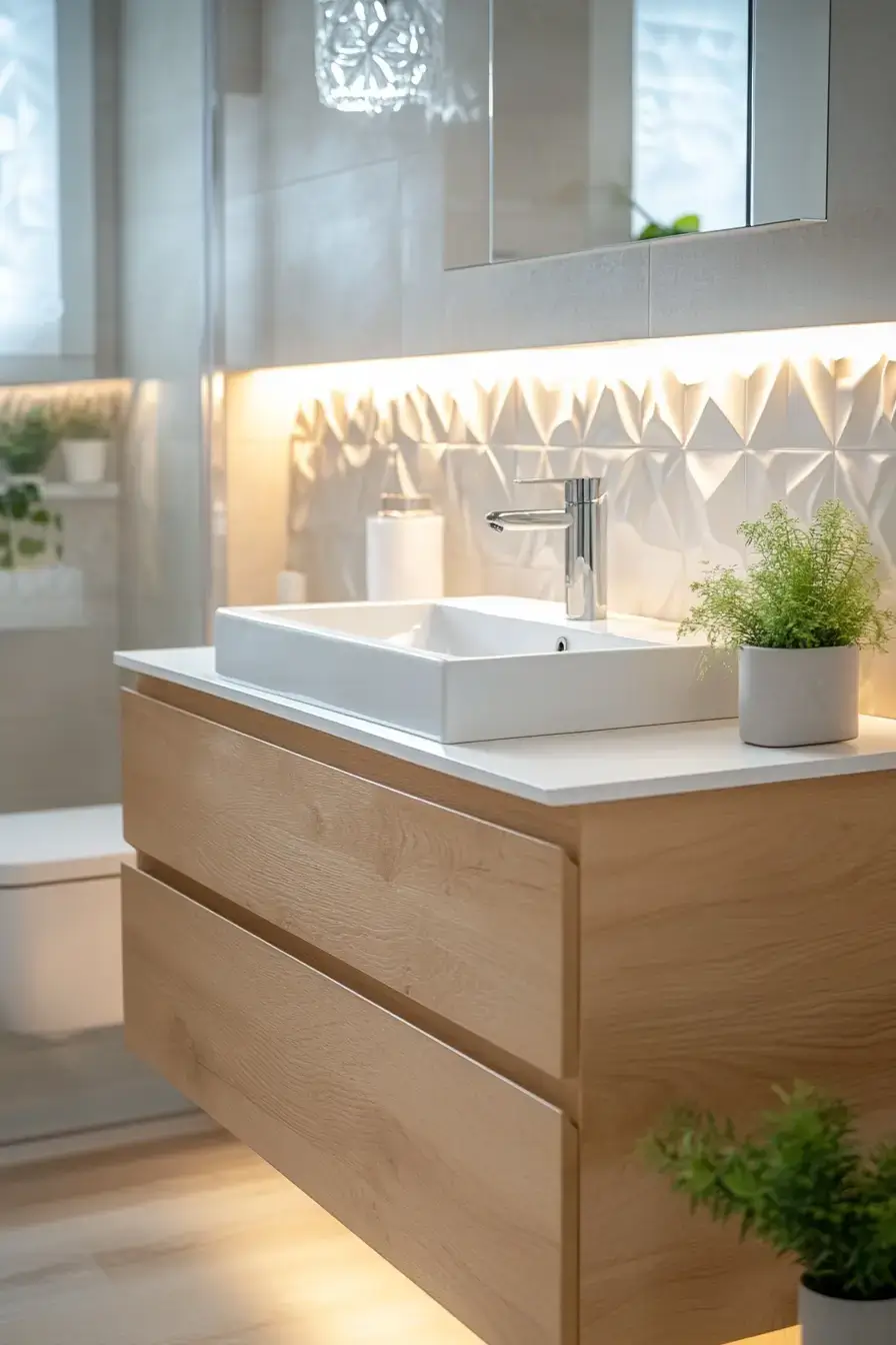 29 Scandinavian Bathroom Ideas That Make Small Spaces Feel Bigger 18