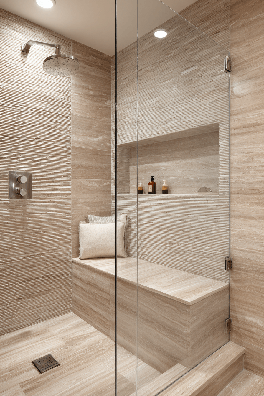 Beige Bathrooms That Feel Warm Without Looking Dated 18