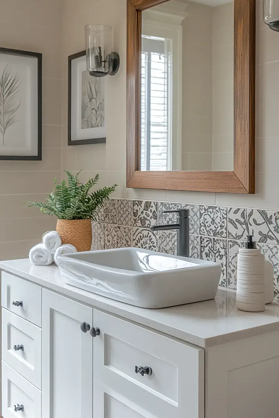 29 Guest Bathroom Ideas That Make Visitors Feel at Home 18