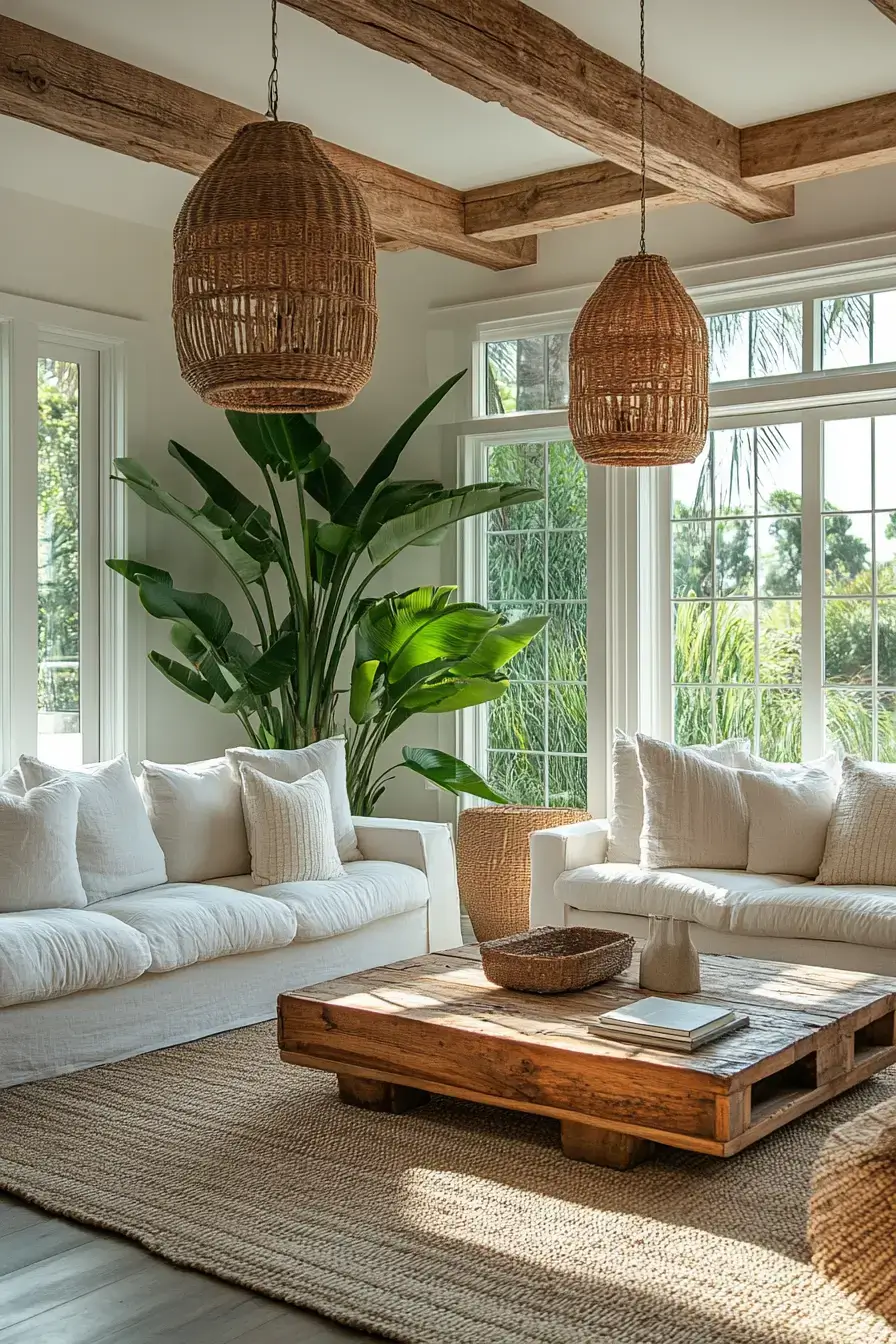 29 Beach House Interior Ideas That Smell Like Salt and Sunscreen 18