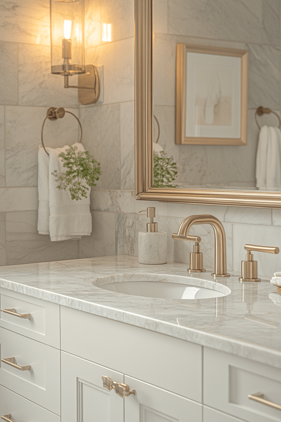 Marble Bathrooms That Feel Luxurious Without Looking Like a Hotel Lobby 19