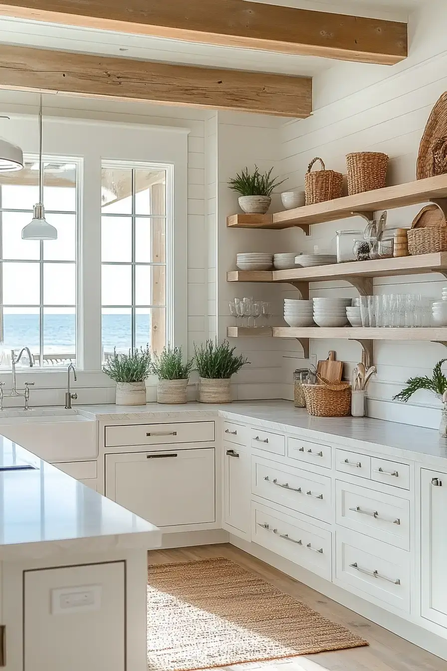 29 Beach House Interior Ideas That Smell Like Salt and Sunscreen 19
