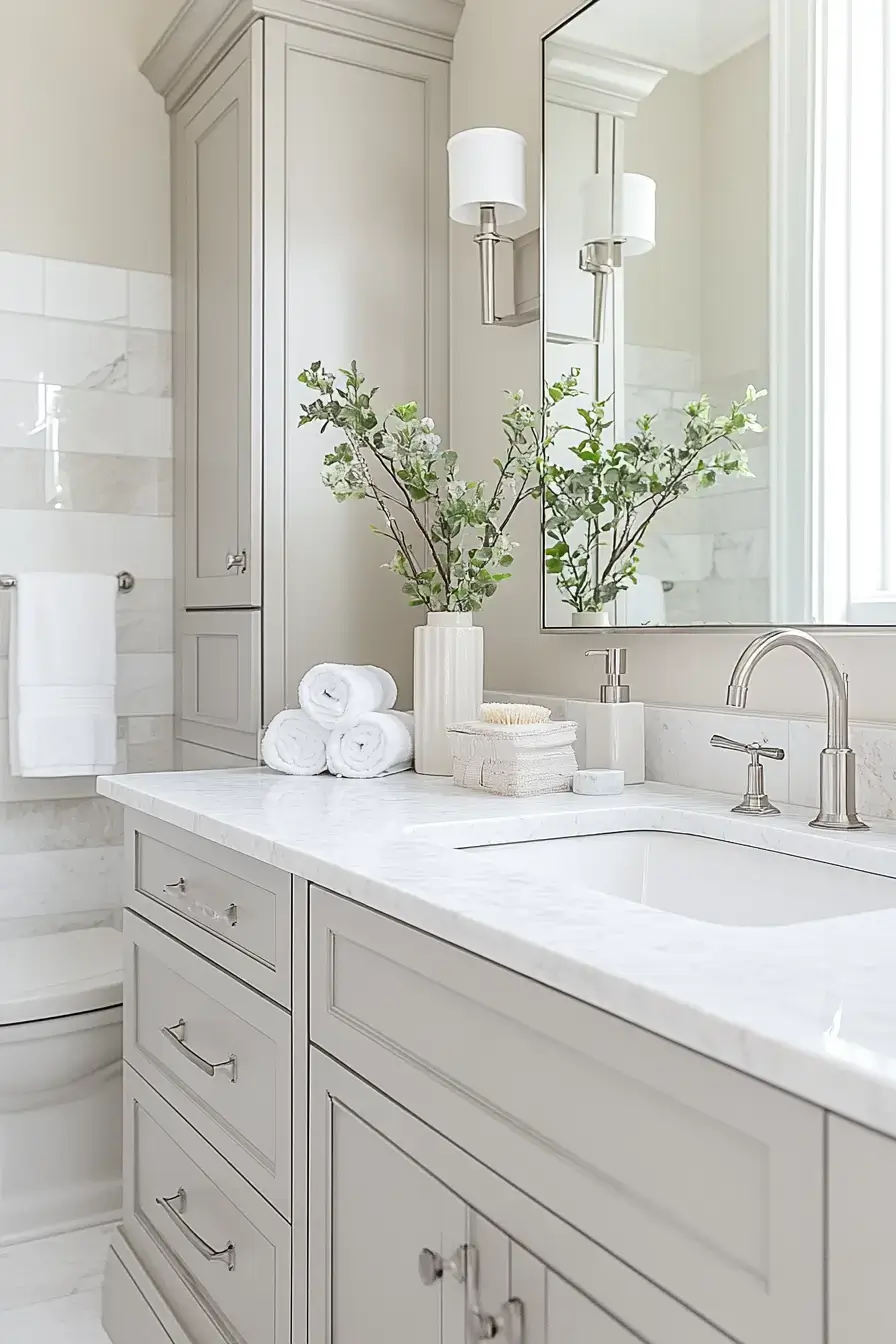 29 Guest Bathroom Ideas That Make Visitors Feel at Home 19