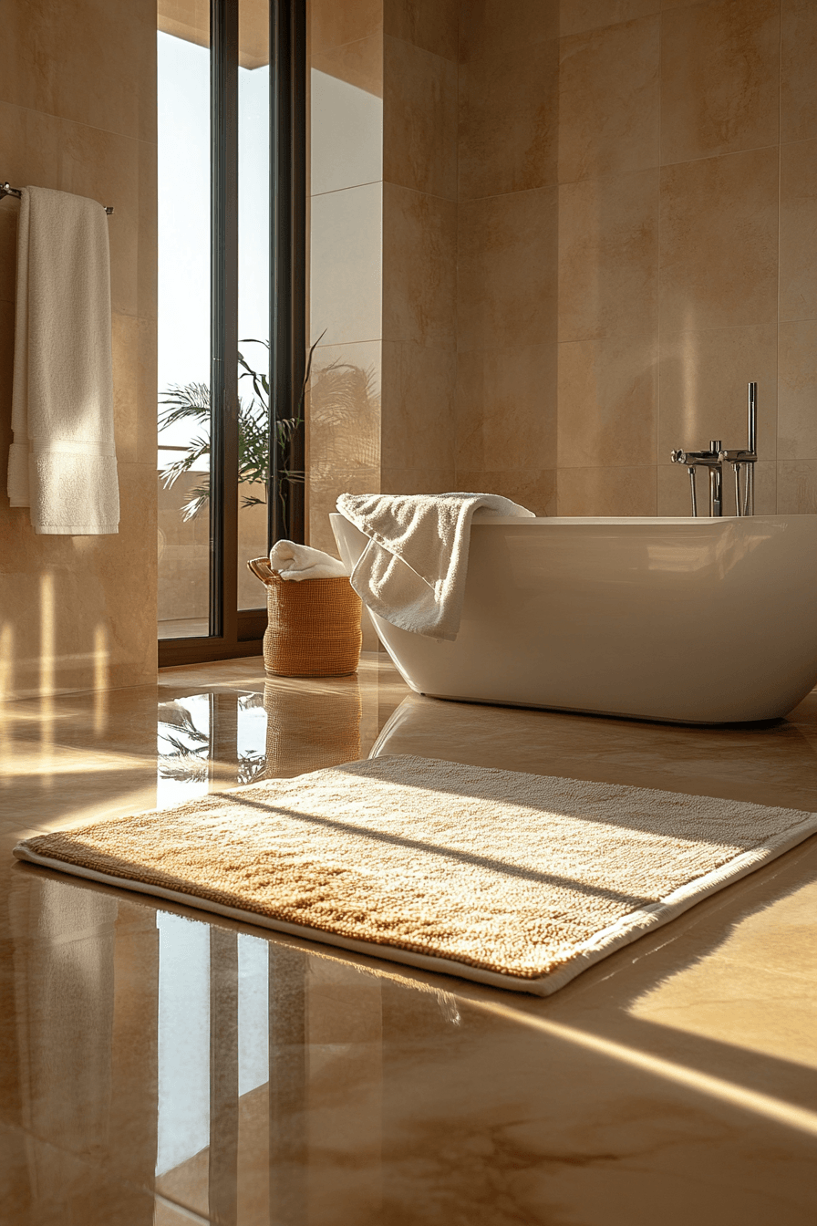 Beige Bathrooms That Feel Warm Without Looking Dated 19