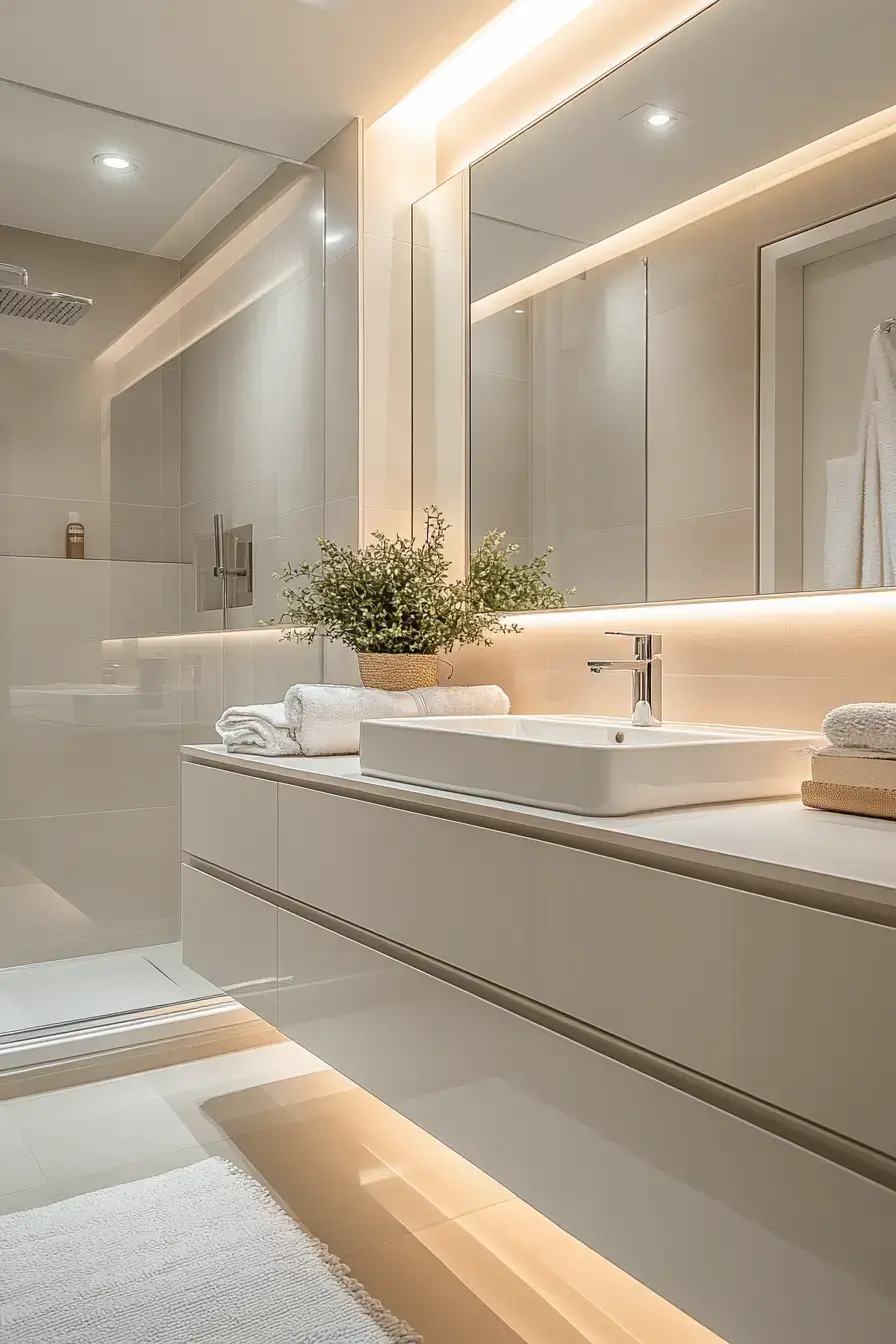 29 Apartment Bathroom Ideas That Work With What You Have 19