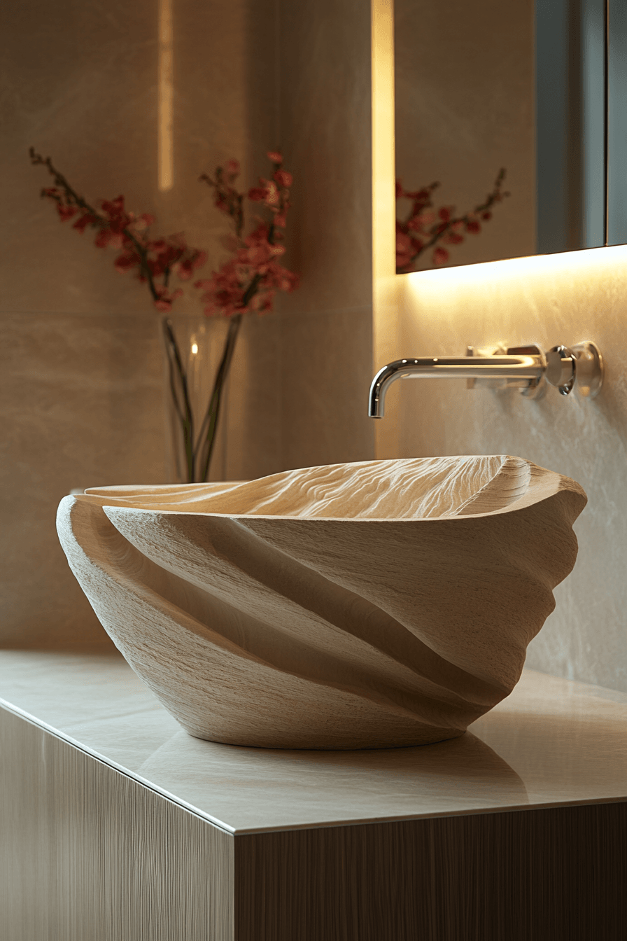 Half Bathroom Ideas That Make Guests Feel Welcome Without Trying Too Hard 19