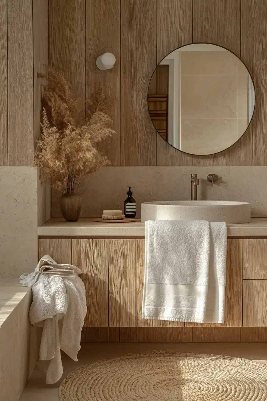 29 Rustic Bathroom Ideas That Feel Like a Cabin Morning 2
