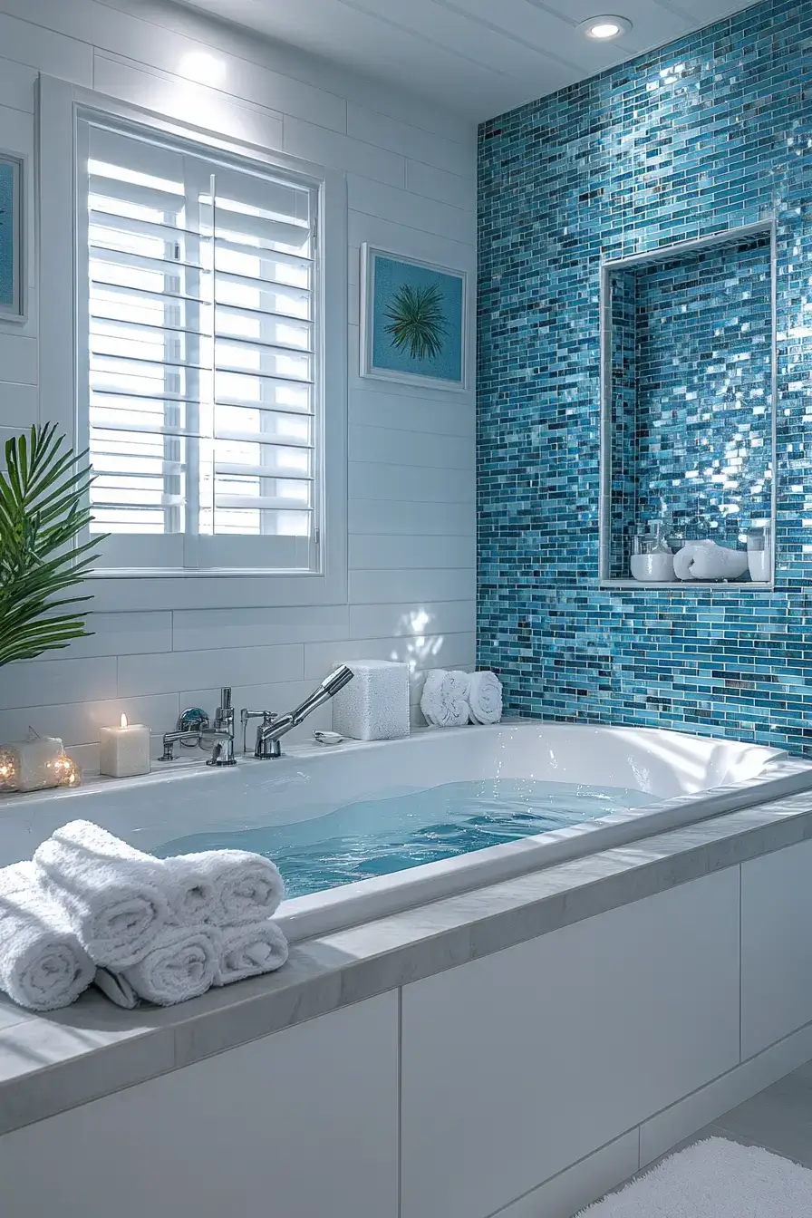 29 Coastal Bathroom Ideas That Smell Like Salt Air 2