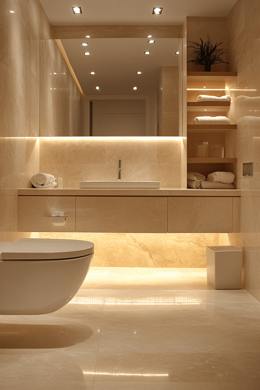Neutral Bathroom Ideas That Feel Soft Without Being Boring 2