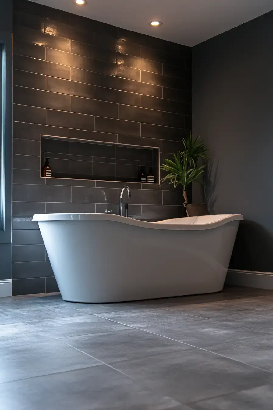 29 Grey Bathroom Ideas That Make the Morning Feel Quieter 20