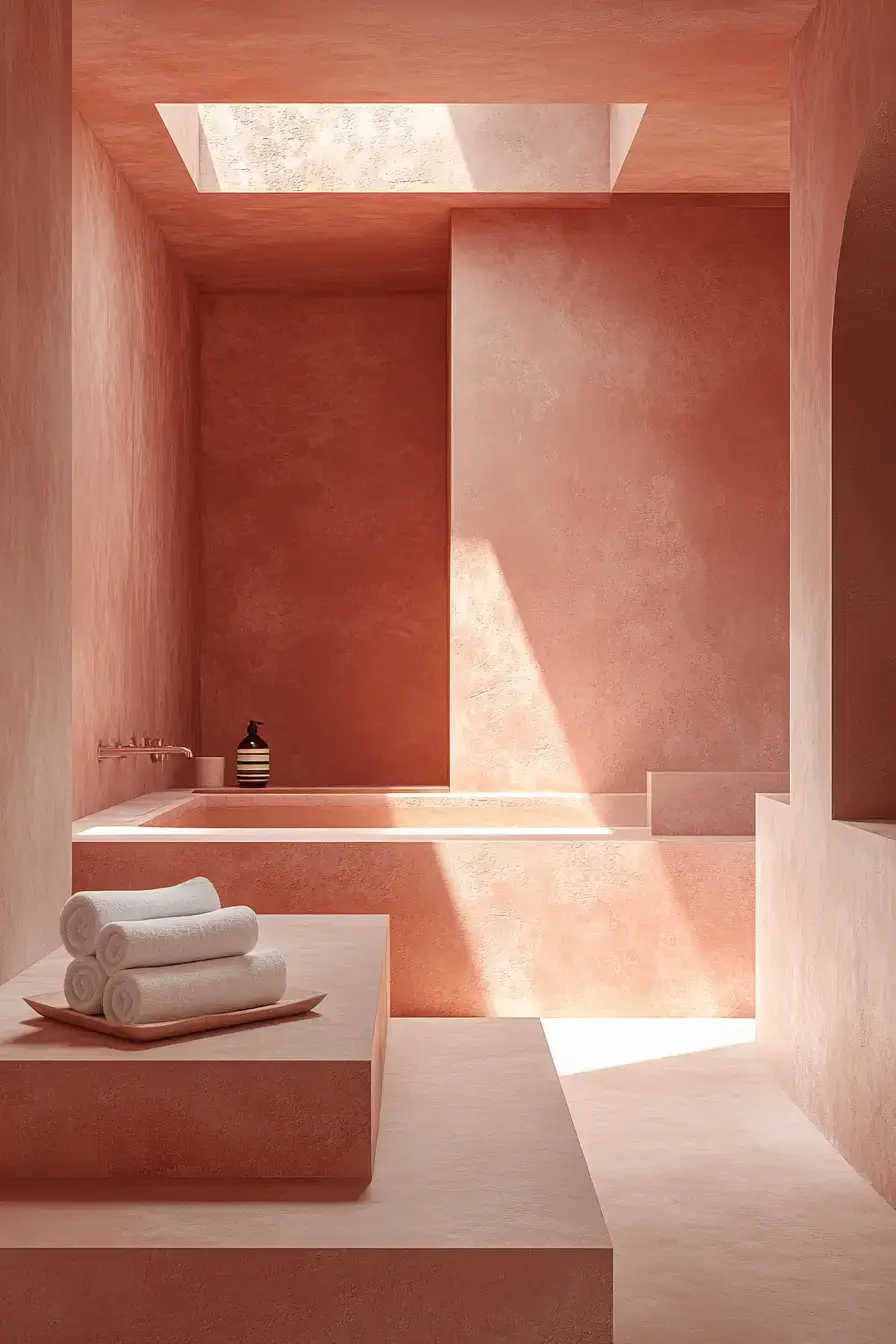 29 Terracotta Bathroom Ideas That Warm Up the Whole House 20