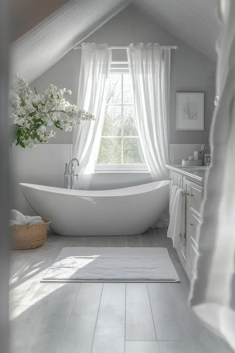 29 Grey Bathroom Ideas That Make the Morning Feel Quieter 21