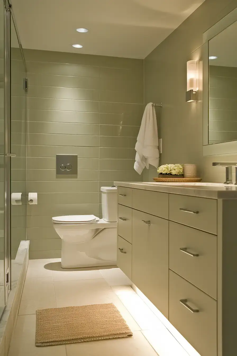 29 Sage Green Bathroom Ideas That Calm the Rush 21