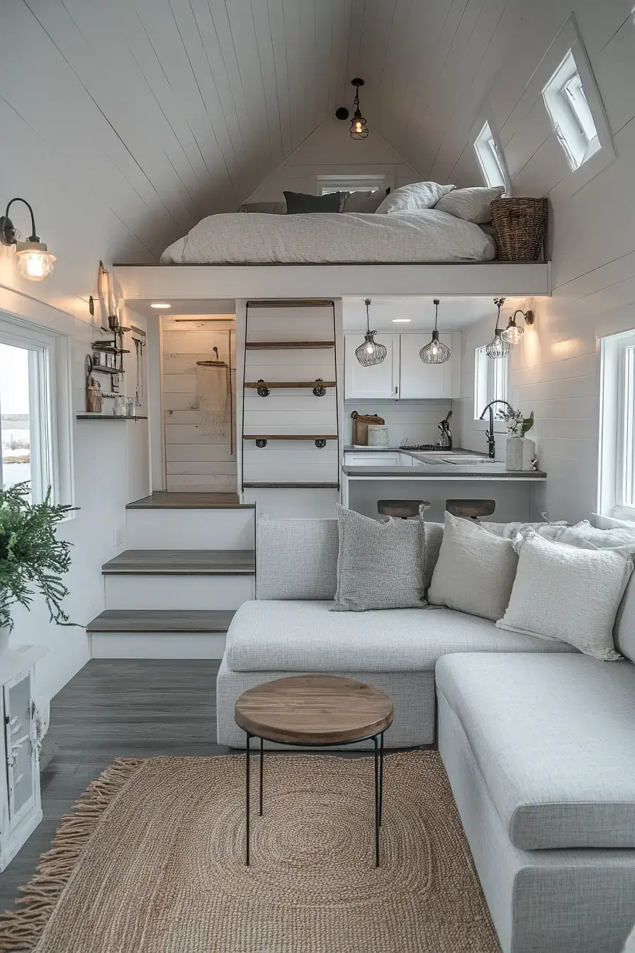 29 Tiny House Interior Ideas That Make 200 Square Feet Feel Like Enough 21
