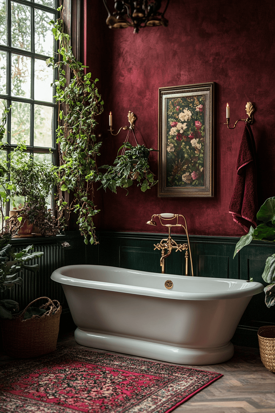 Moody Bathrooms That Feel Like a Quiet Corner After a Long Day 21