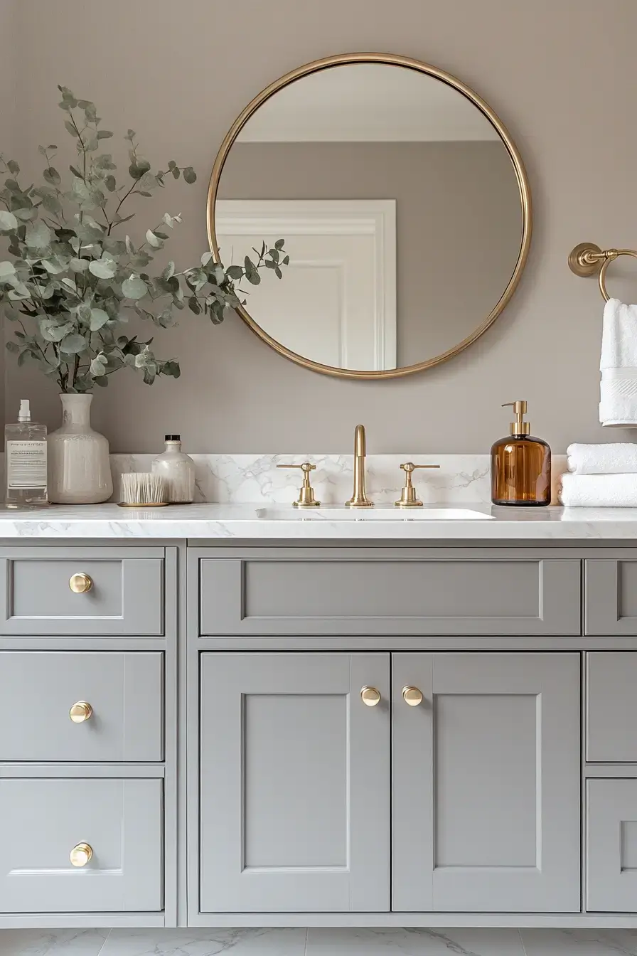 29 Grey Bathroom Ideas That Make the Morning Feel Quieter 22