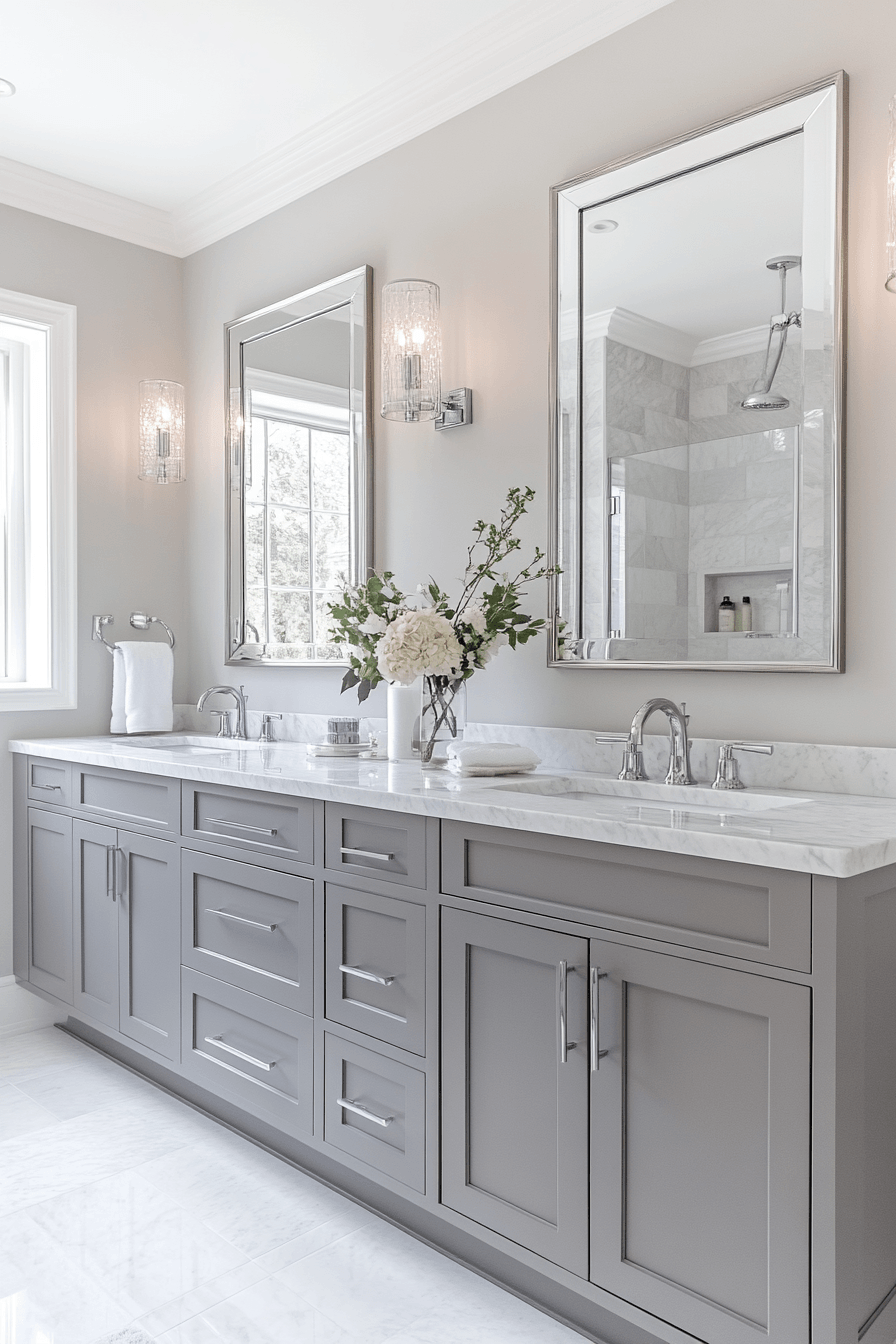 Grey Bathroom Ideas That Feel Calm Without Going Stark 22