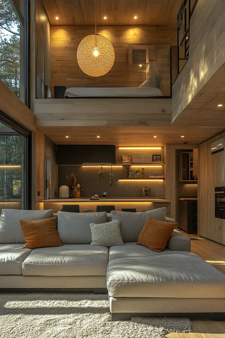 29 Tiny House Interior Ideas That Make 200 Square Feet Feel Like Enough 22