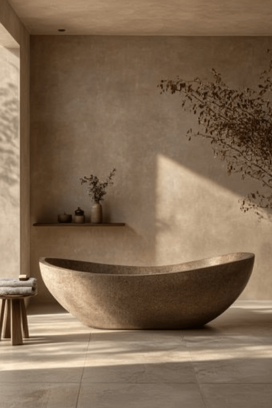 Beige Bathrooms That Feel Warm Without Looking Dated 23