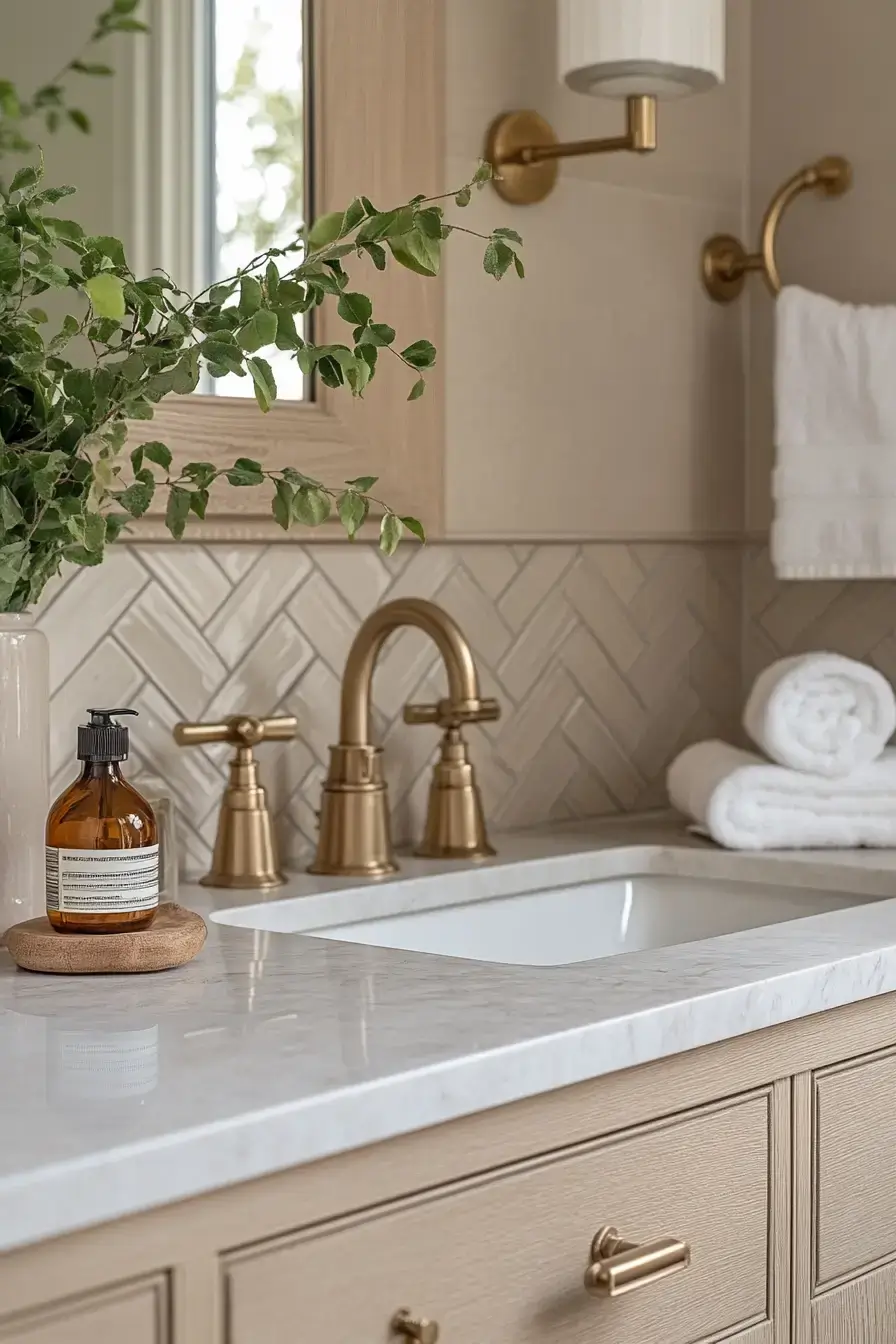 29 Guest Bathroom Ideas That Make Visitors Feel at Home 23
