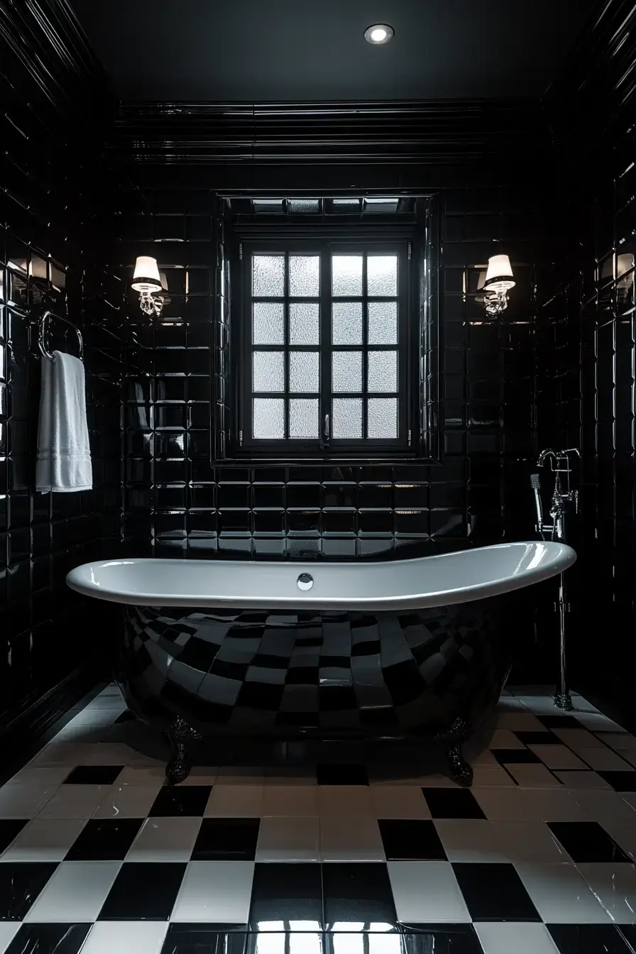 29 Dark Bathroom Ideas That Make the Day Feel Over 24