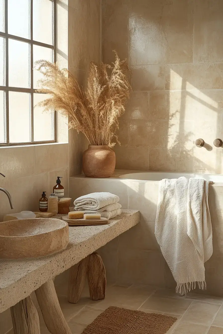 29 Terracotta Bathroom Ideas That Warm Up the Whole House 24