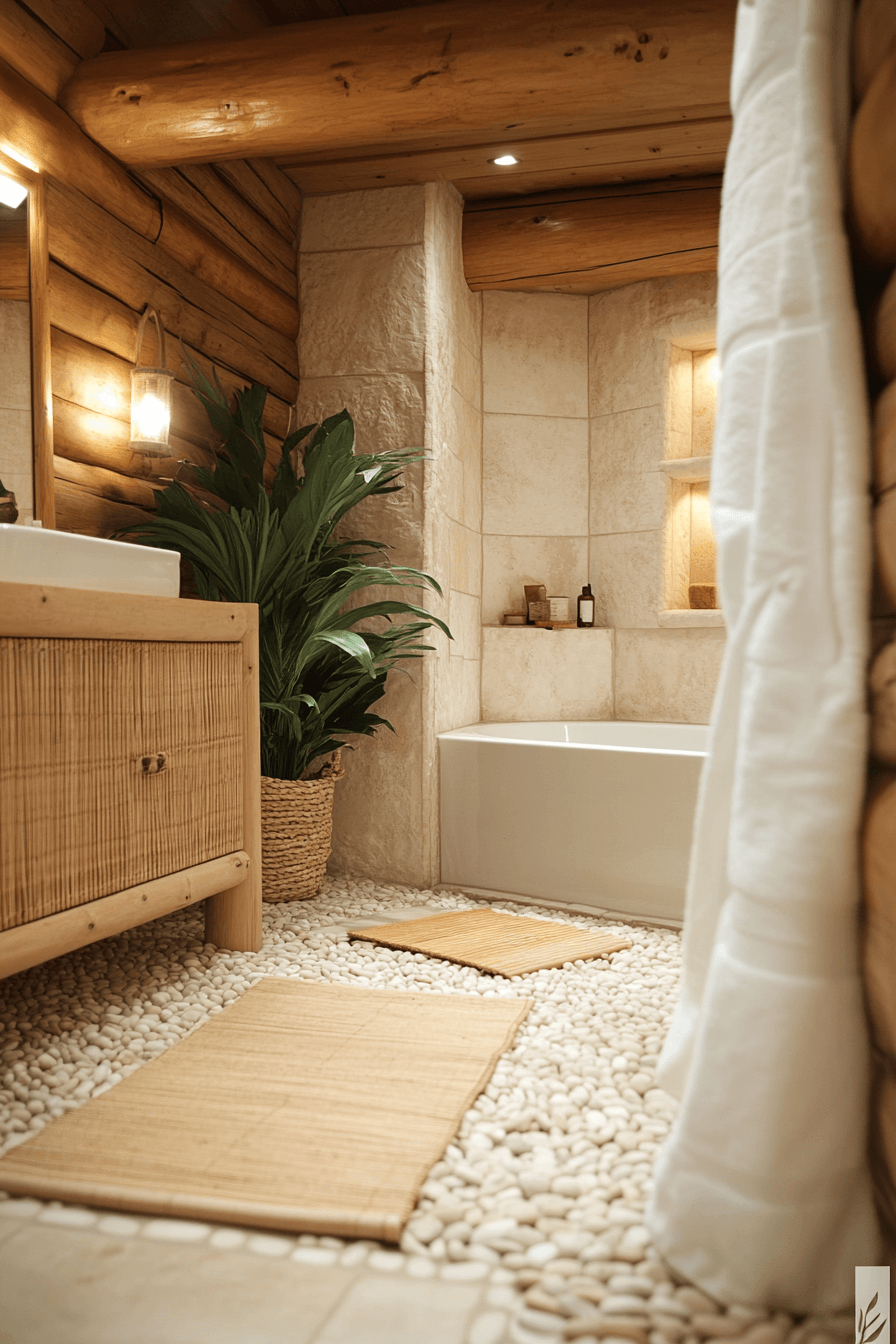 Farmhouse Bathrooms That Balance Rustic With Real Life 24
