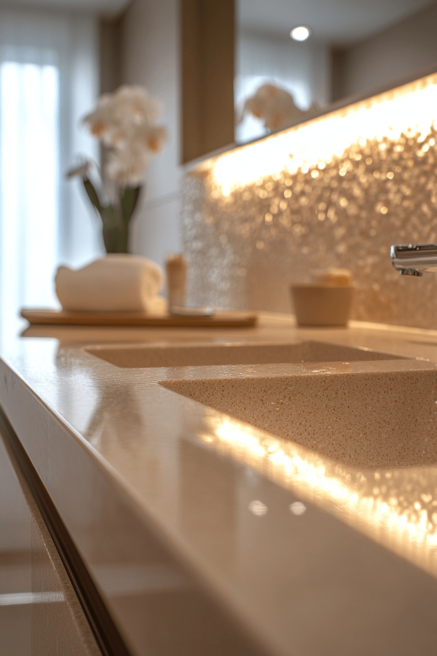 Beige Bathrooms That Feel Warm Without Looking Dated 24