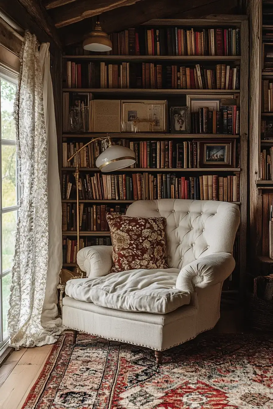 29 Vintage House Interior Ideas That Feel Like a Well-Loved Estate Sale 24