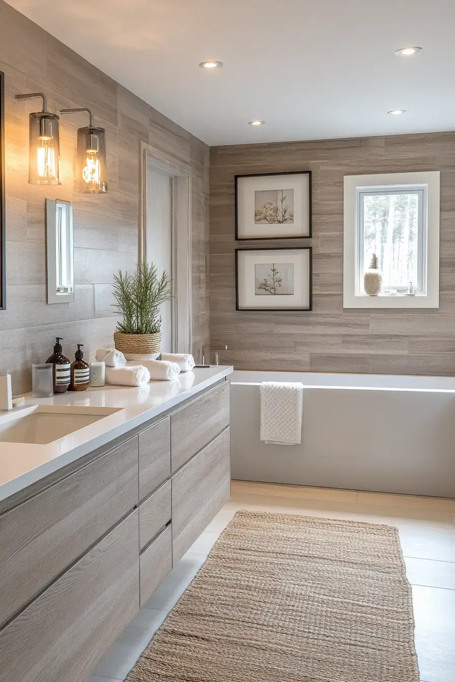 29 Scandinavian Bathroom Ideas That Make Small Spaces Feel Bigger 24