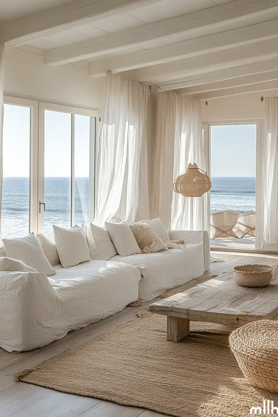 29 Beach House Interior Ideas That Smell Like Salt and Sunscreen 24