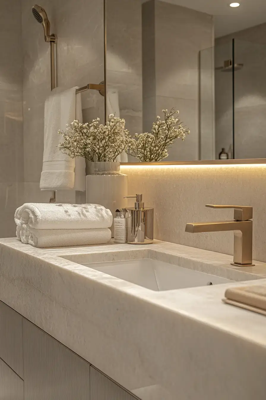 29 Apartment Bathroom Ideas That Work With What You Have 24