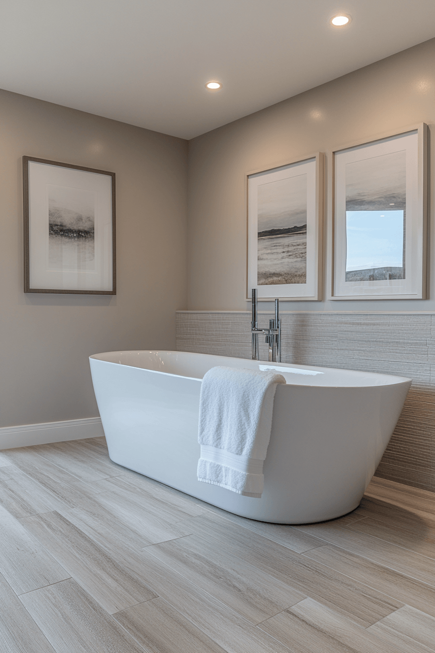 Grey Bathroom Ideas That Feel Calm Without Going Stark 24