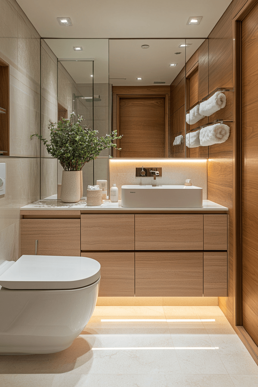 Tiny Bathroom Ideas That Make Every Inch Pull Its Weight 25