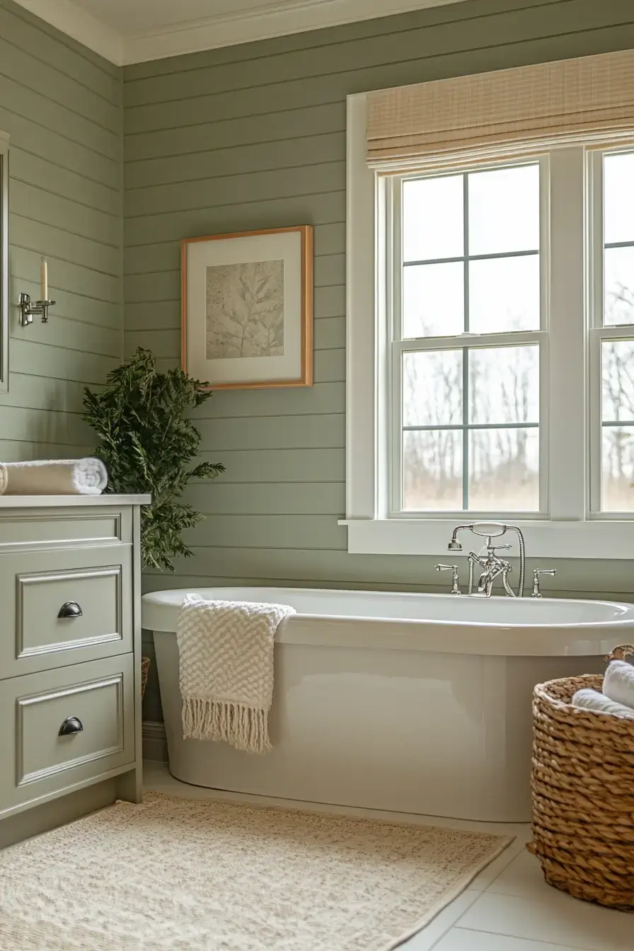 29 Sage Green Bathroom Ideas That Calm the Rush 25