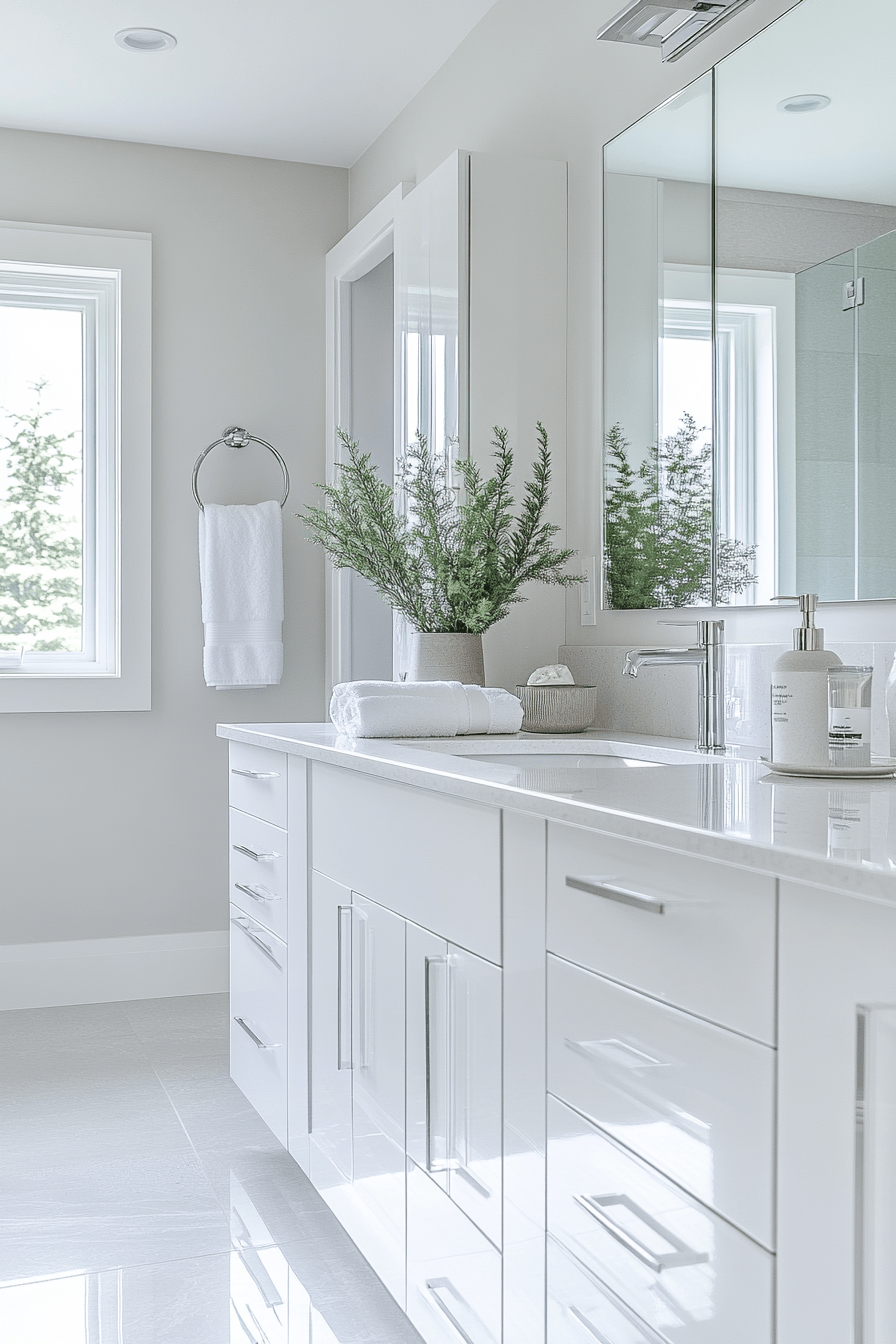 White Bathrooms That Feel Clean Without Feeling Cold 25