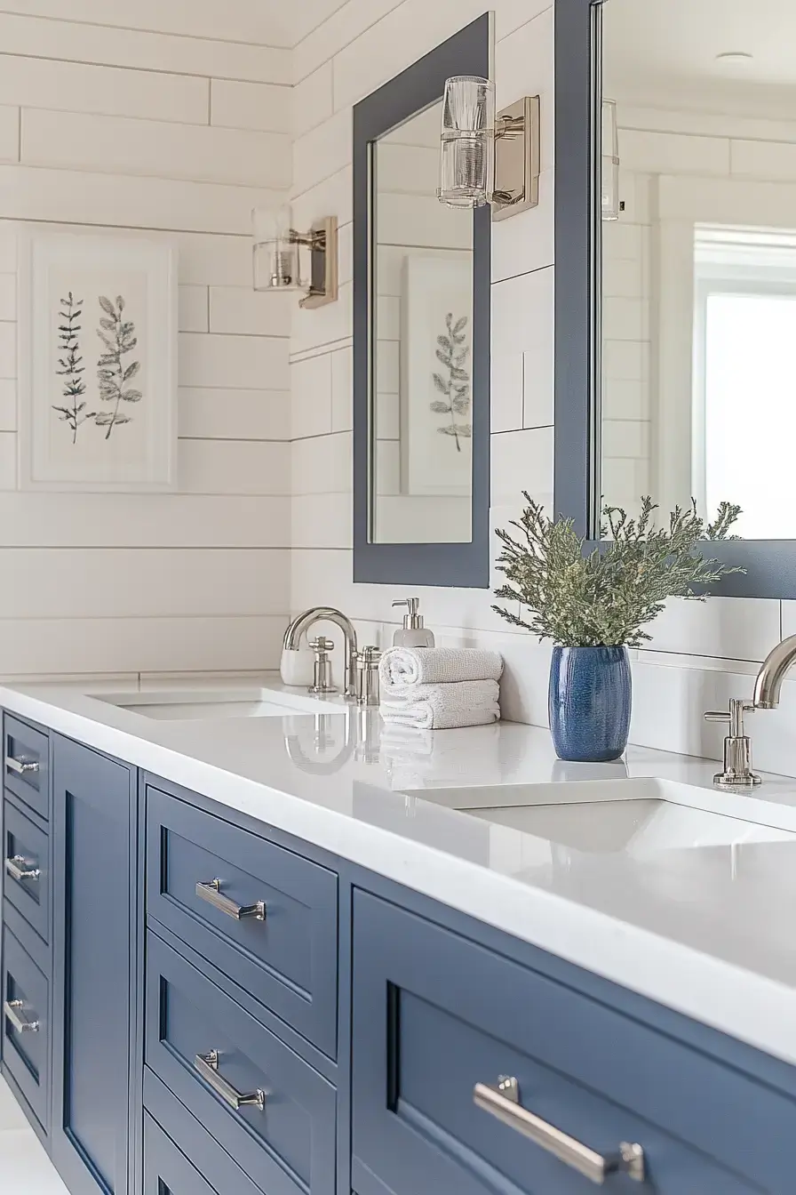 29 Coastal Bathroom Ideas That Smell Like Salt Air 25