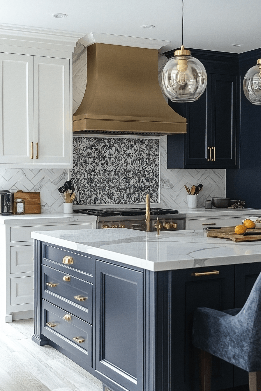 Art Deco Kitchens That Mix Brass Appliances with Real Cooking 26