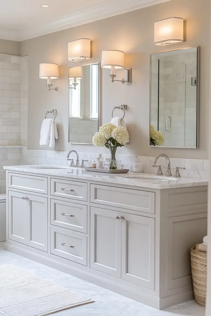 29 Elegant Bathroom Design Ideas That Feel Like a Hotel 26