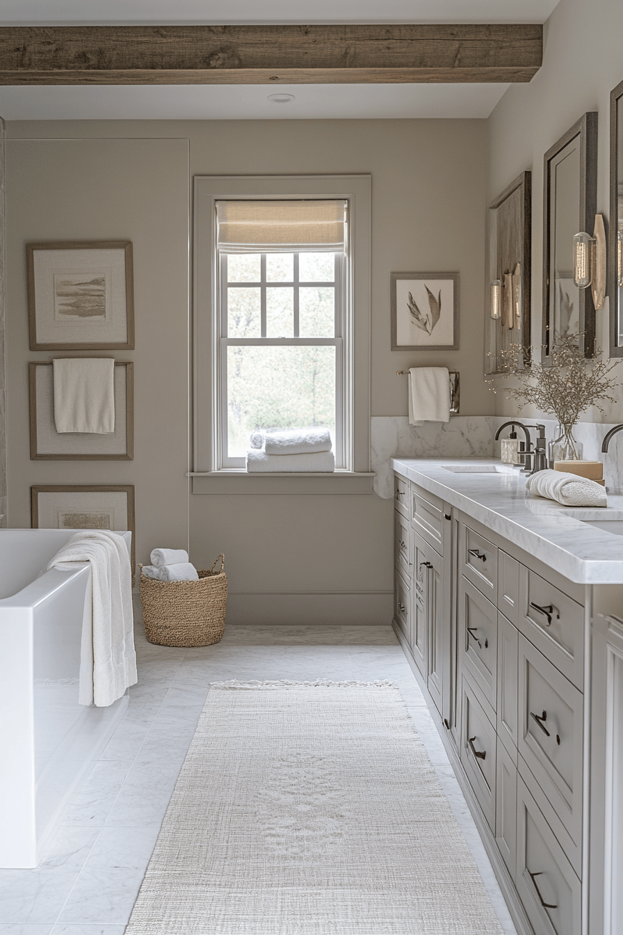 Grey Bathroom Ideas That Feel Calm Without Going Stark 26