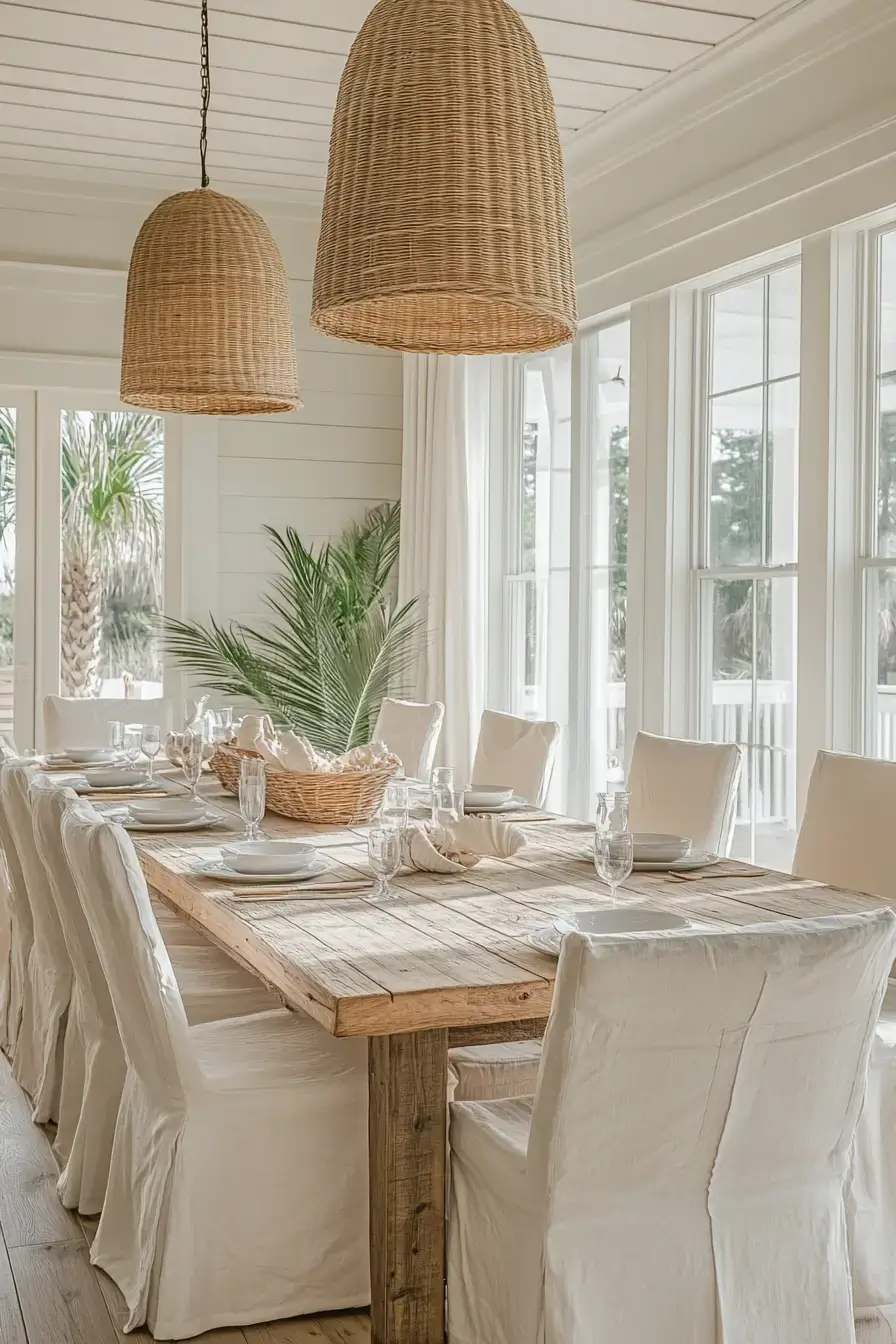 29 Beach House Interior Ideas That Smell Like Salt and Sunscreen 27