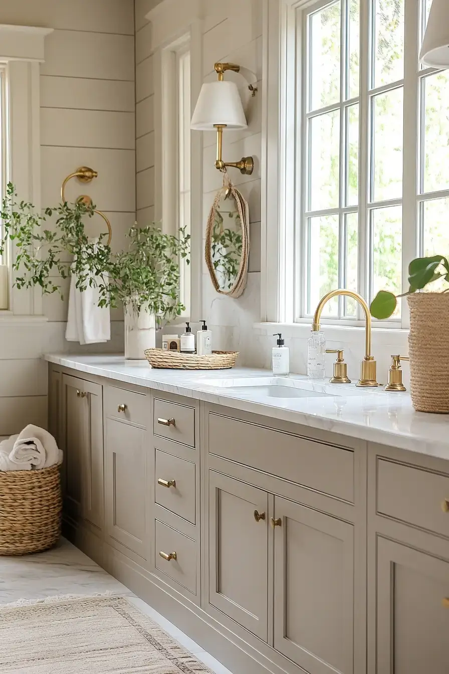 29 Grey Bathroom Ideas That Make the Morning Feel Quieter 27