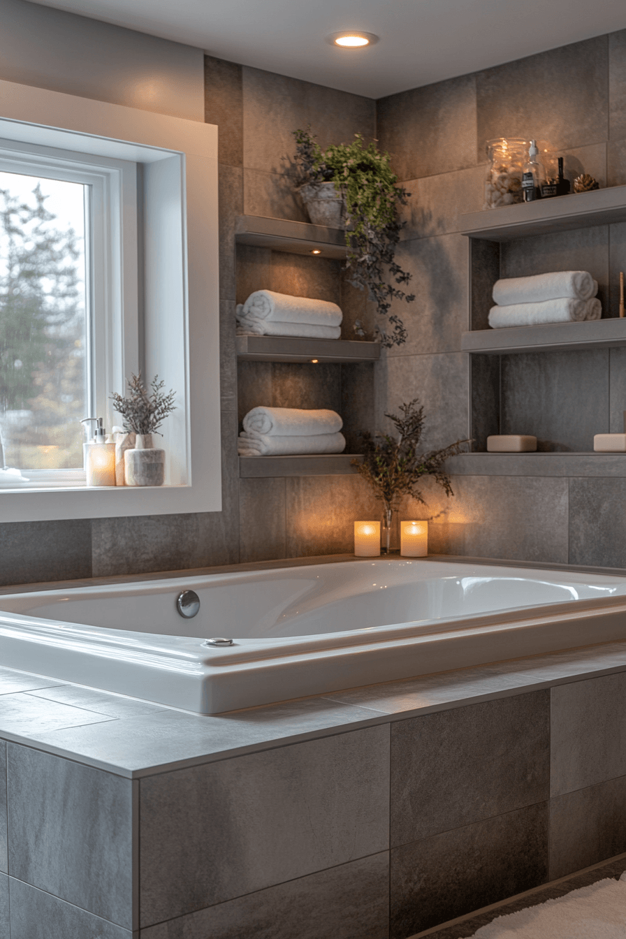 Grey Bathroom Ideas That Feel Calm Without Going Stark 27