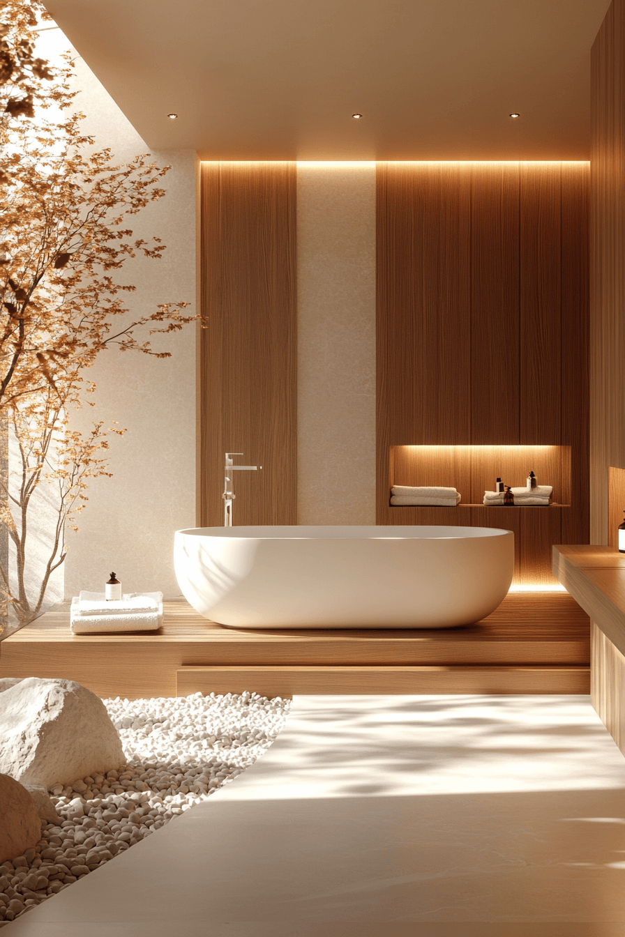 Minimalist Bathrooms That Prove Less Can Still Feel Like Enough 27