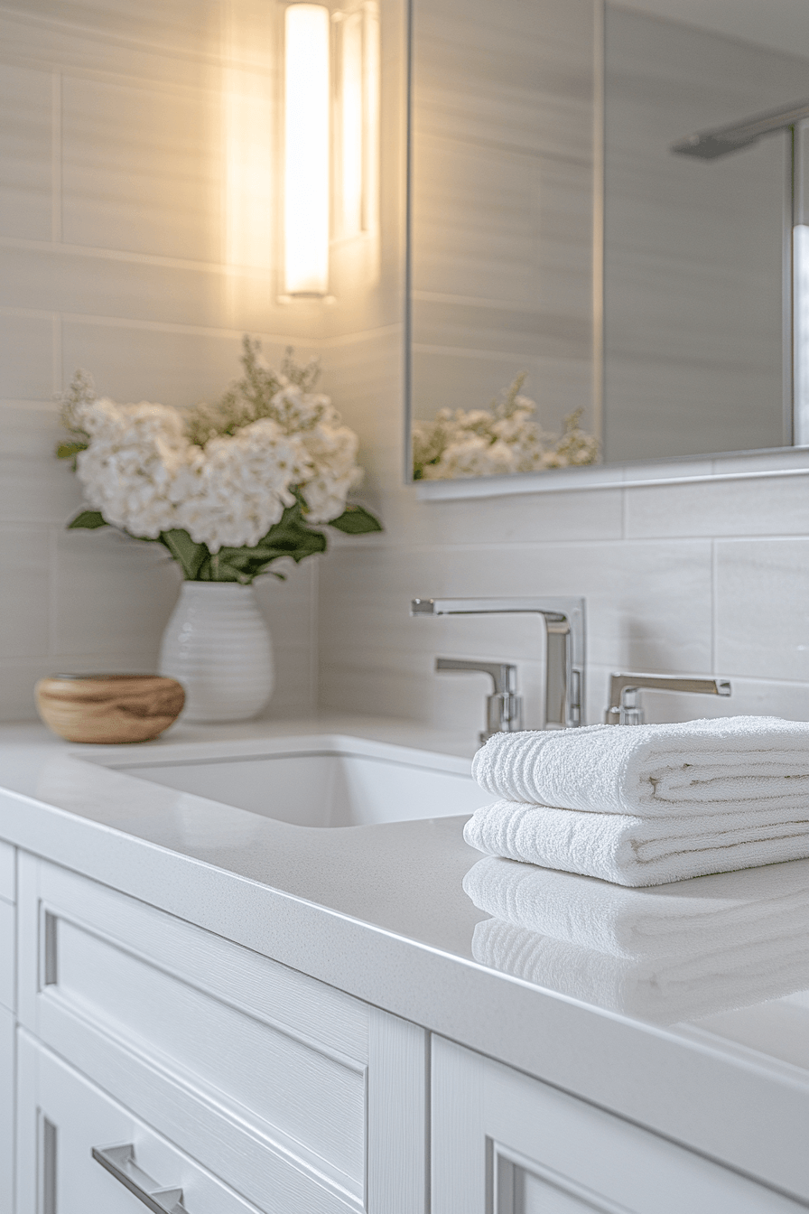 White Bathrooms That Feel Clean Without Feeling Cold 28