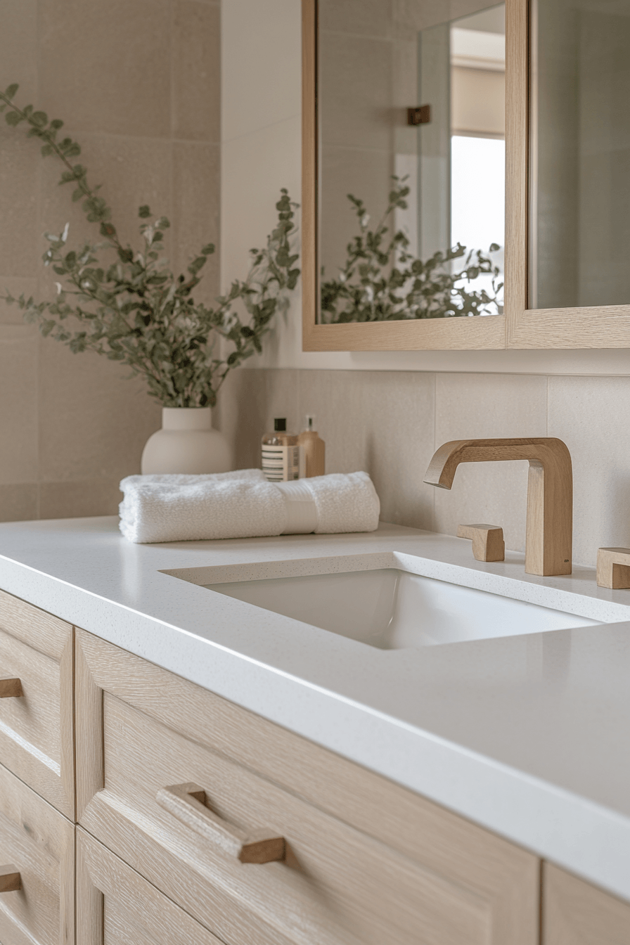 Minimalist Bathrooms That Prove Less Can Still Feel Like Enough 28