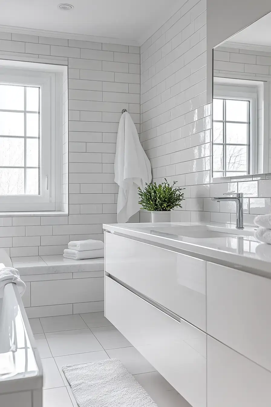 29 Scandinavian Bathroom Ideas That Make Small Spaces Feel Bigger 28