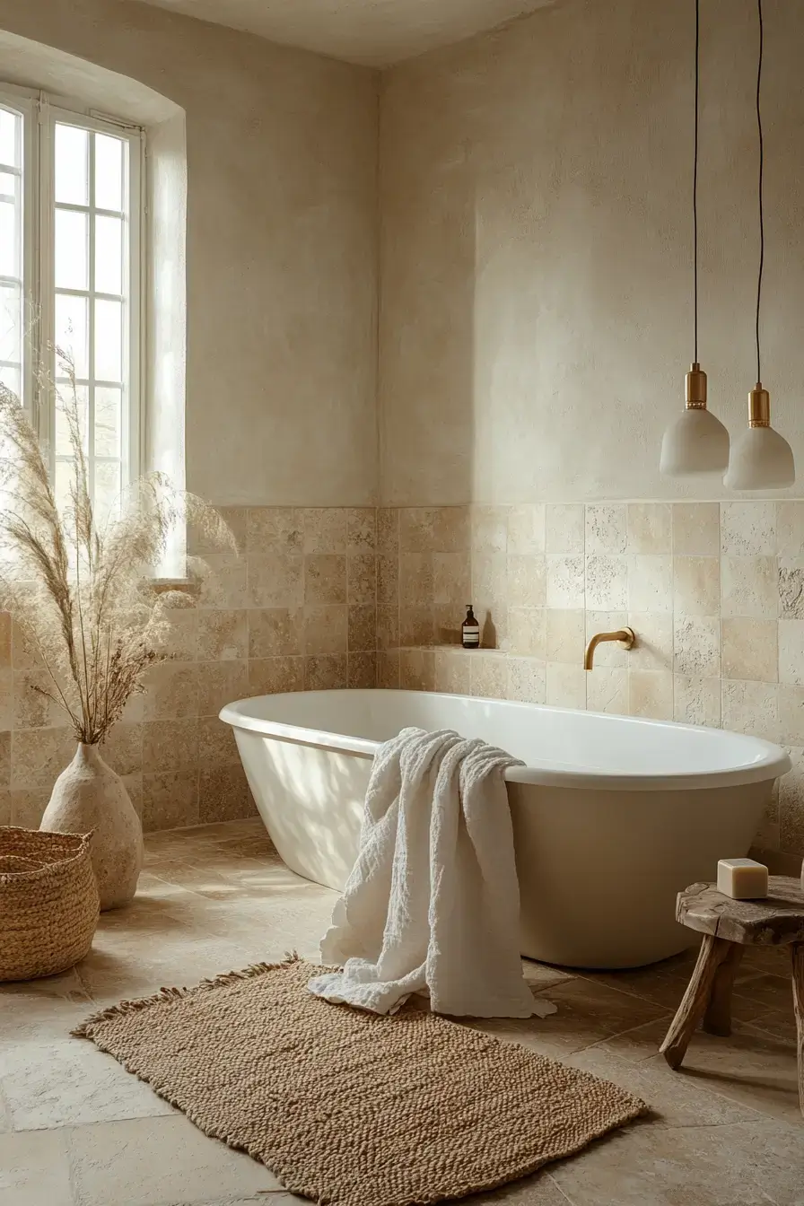 29 Rustic Bathroom Ideas That Feel Like a Cabin Morning 28