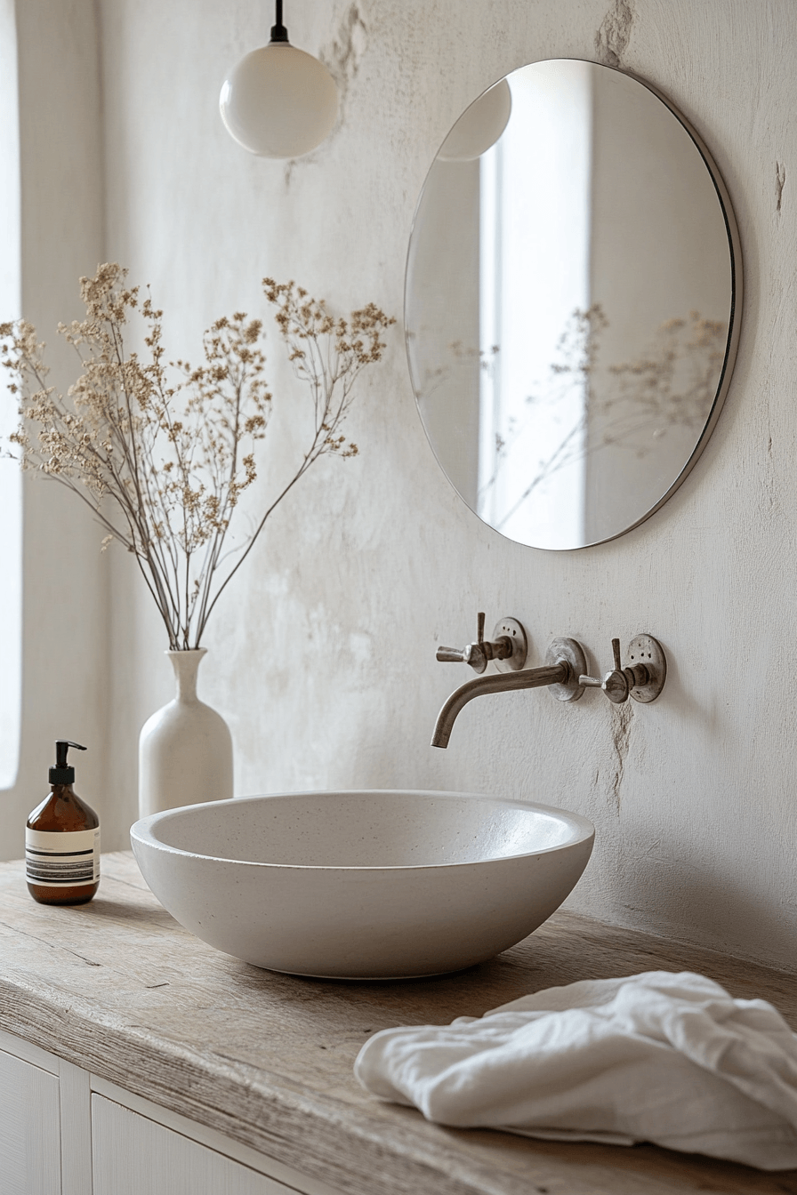Half Bathroom Ideas That Make Guests Feel Welcome Without Trying Too Hard 28