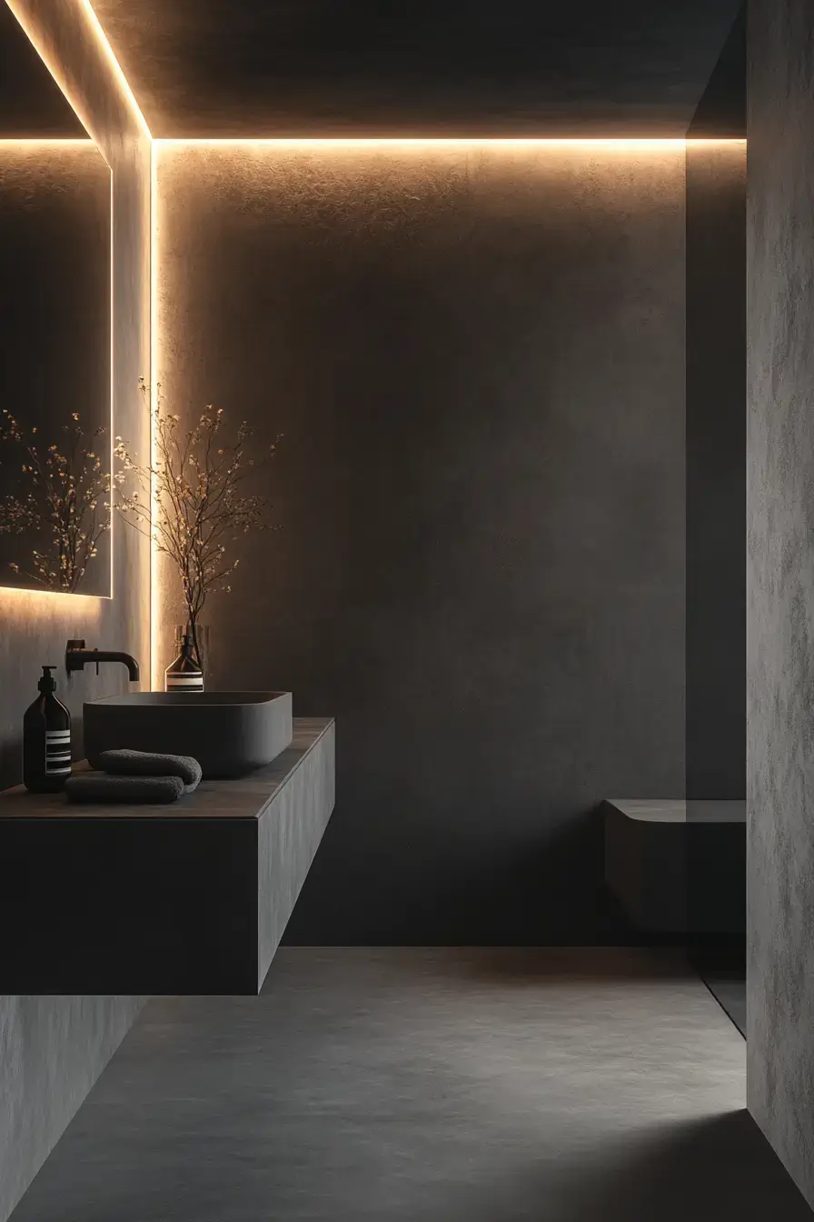 29 Grey Bathroom Ideas That Make the Morning Feel Quieter 28